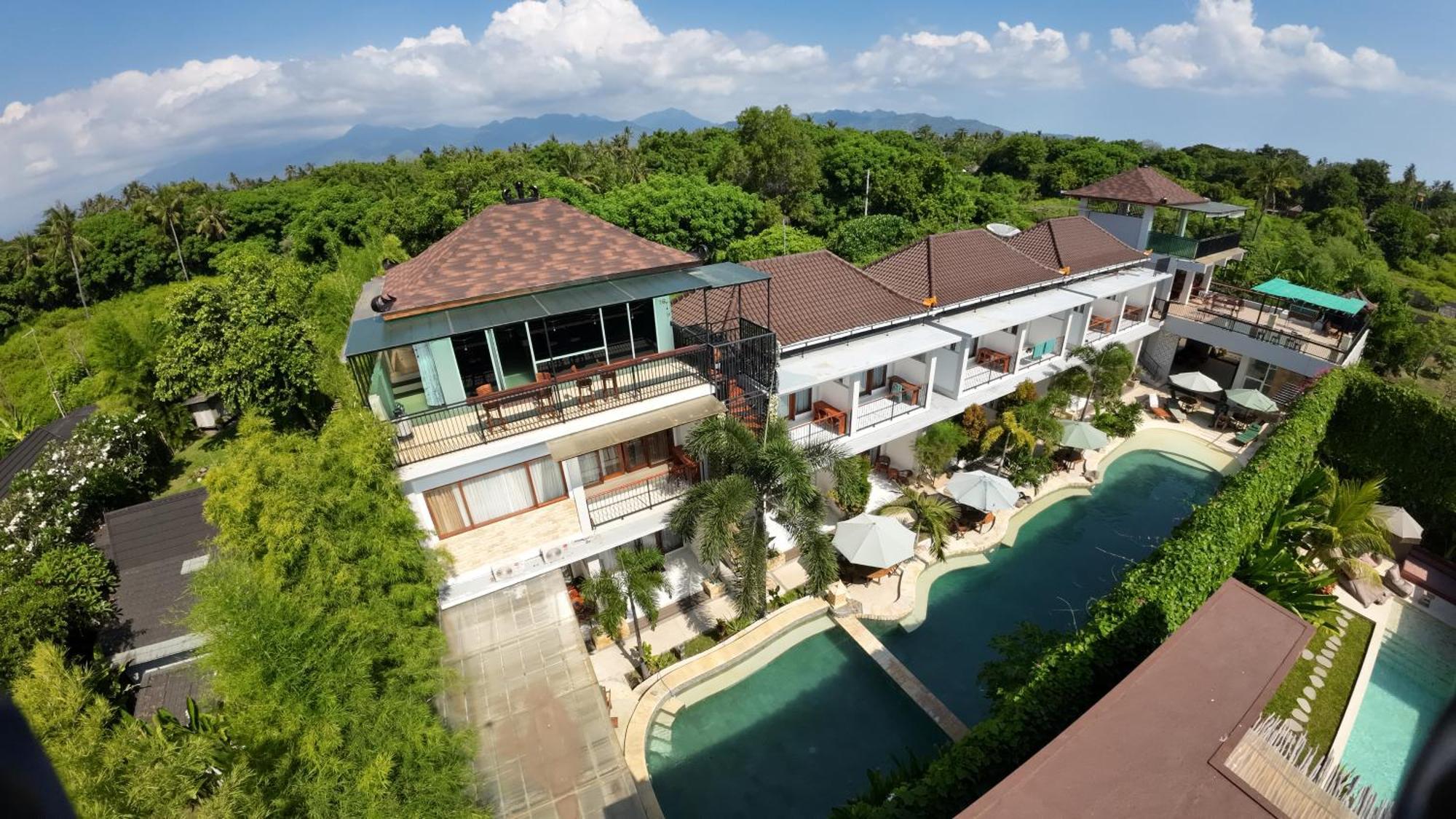De Padma Gili Air 호텔 외부 사진