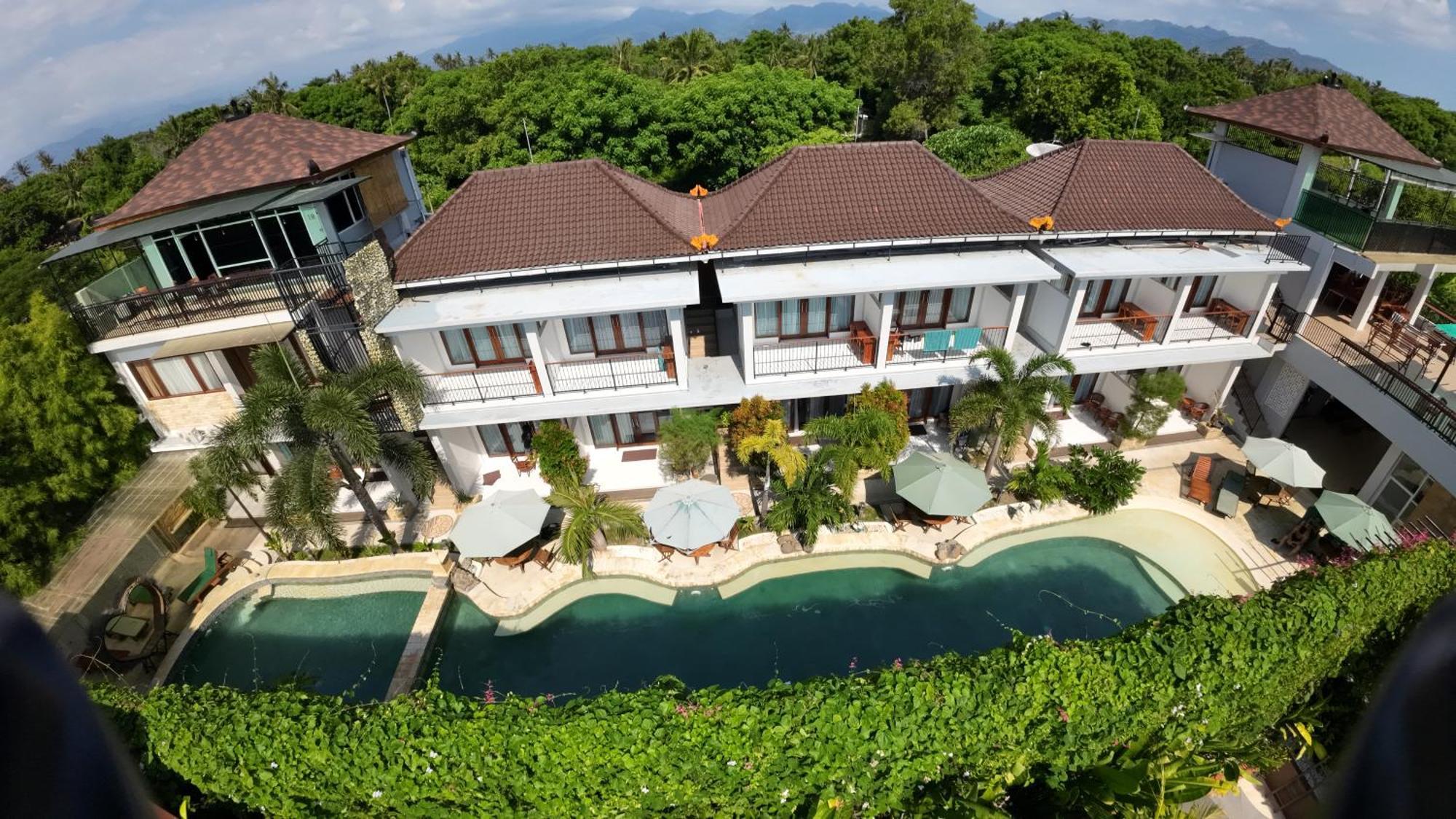 De Padma Gili Air 호텔 외부 사진